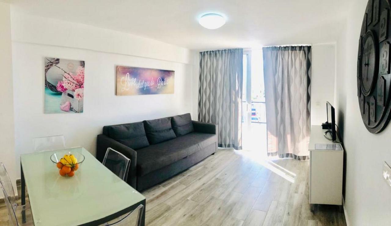 Sea View Coronel Modern & Sunny Apartman Arona  Kültér fotó